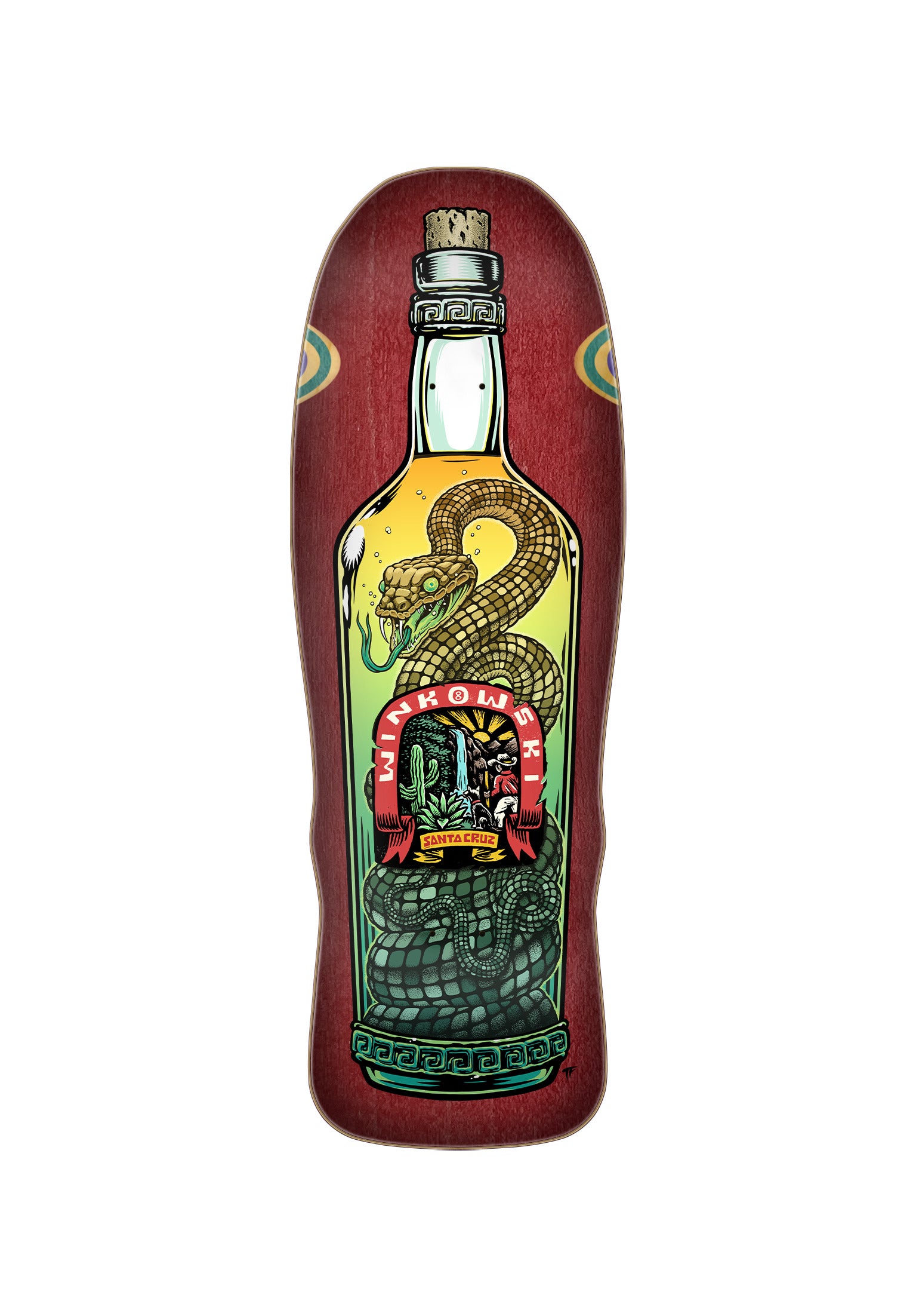 Winkowski Agave Snake Pro Shaped burgundy Vorderansicht