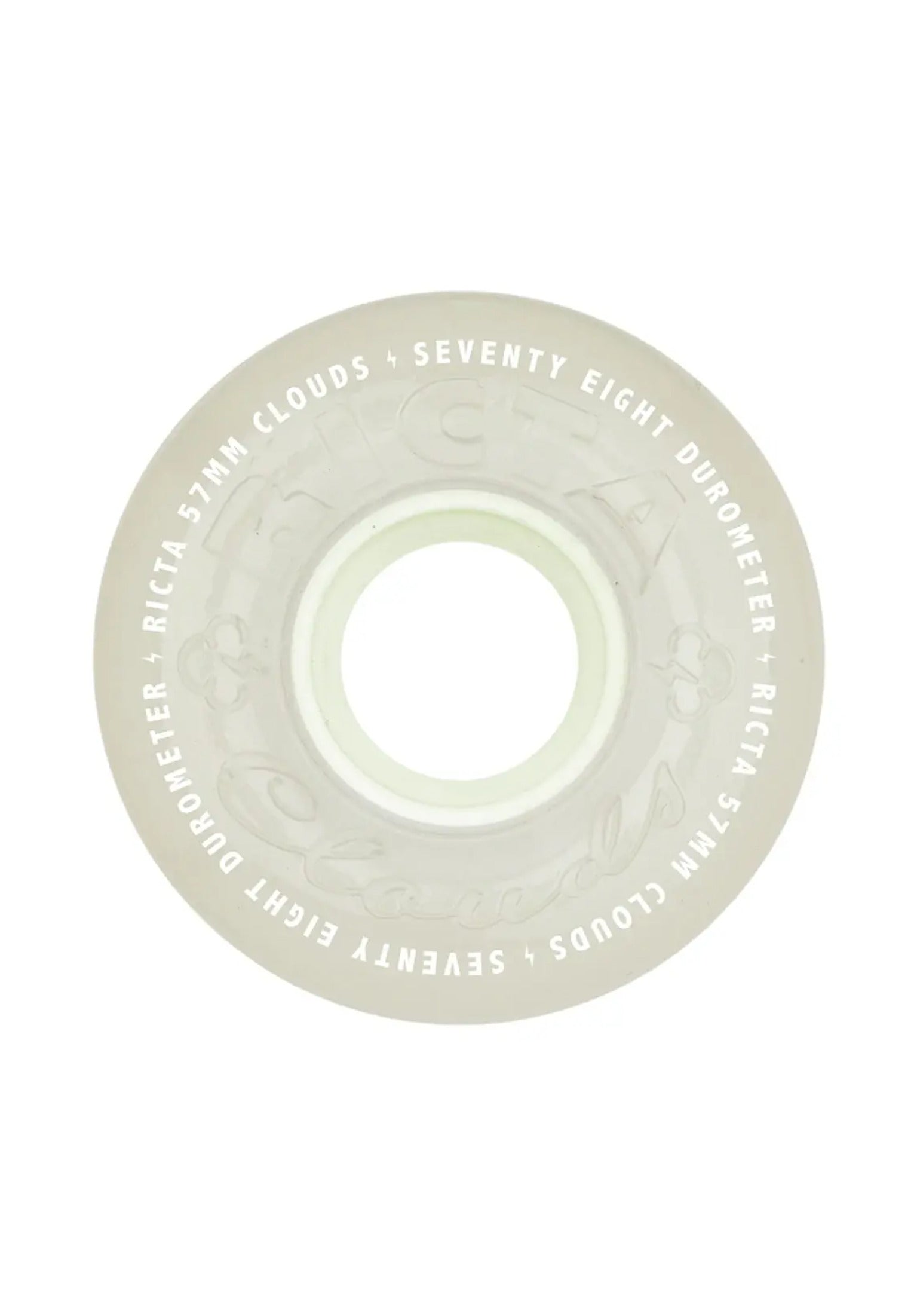 Clouds GITD 78A aqua Vorderansicht