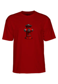 Andy Anderson Hydrant garnet Rueckenansicht