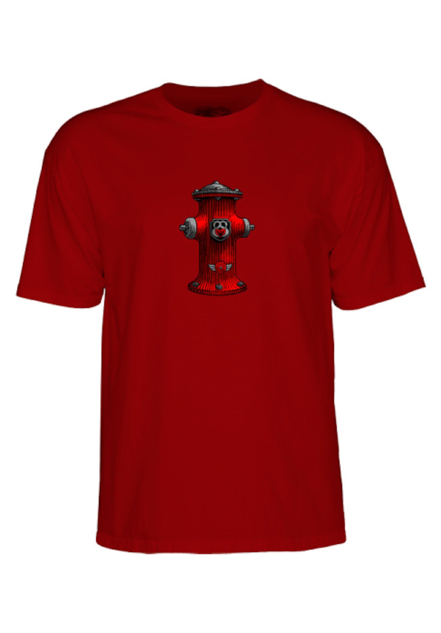 Andy Anderson Hydrant garnet Rueckenansicht