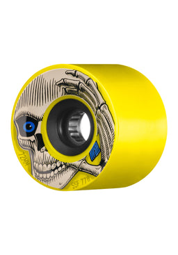 Pro Kevin Reimer Downhill 77A yellow Vorderansicht