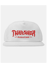 Thrash & Destroy Snapback white Vorderansicht