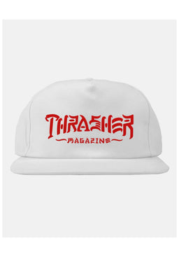 Thrash & Destroy Snapback white Vorderansicht