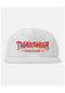 Thrash & Destroy Snapback white Vorderansicht