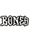 OG Bones 3 Sticker white Vorderansicht