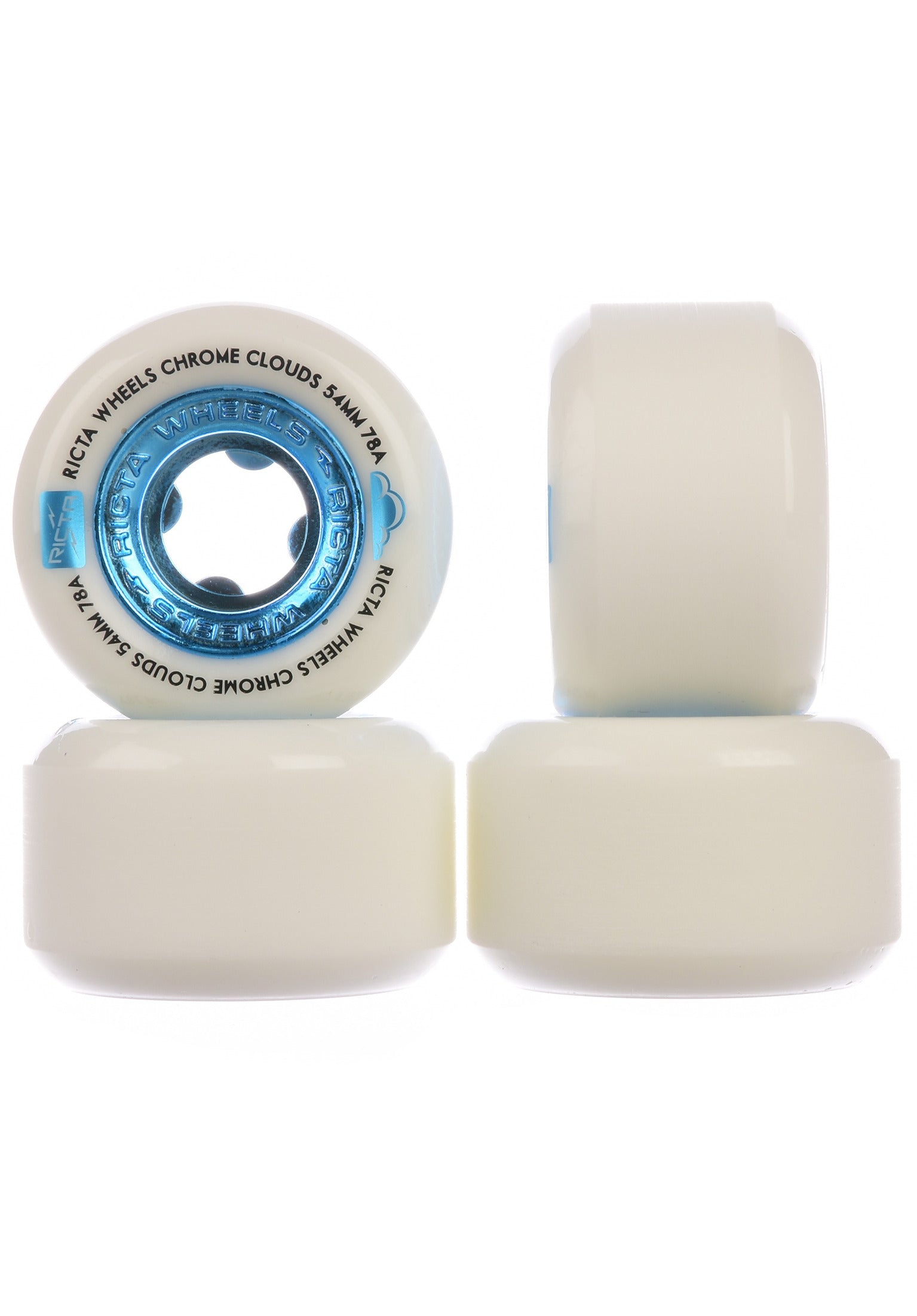 Chrome Clouds 78a white Rueckenansicht