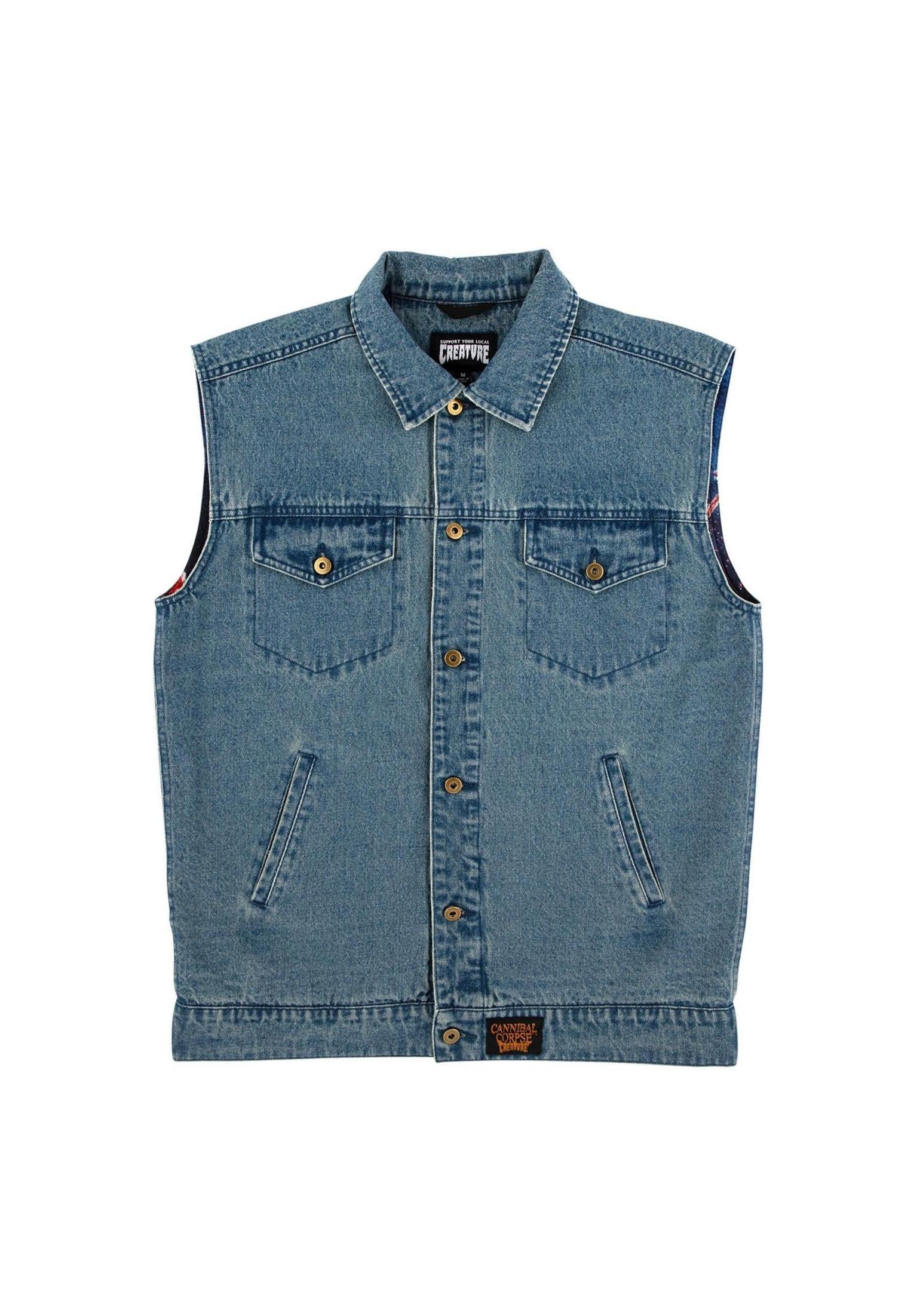 x Cannibal Corpse Denim light denim Vorderansicht