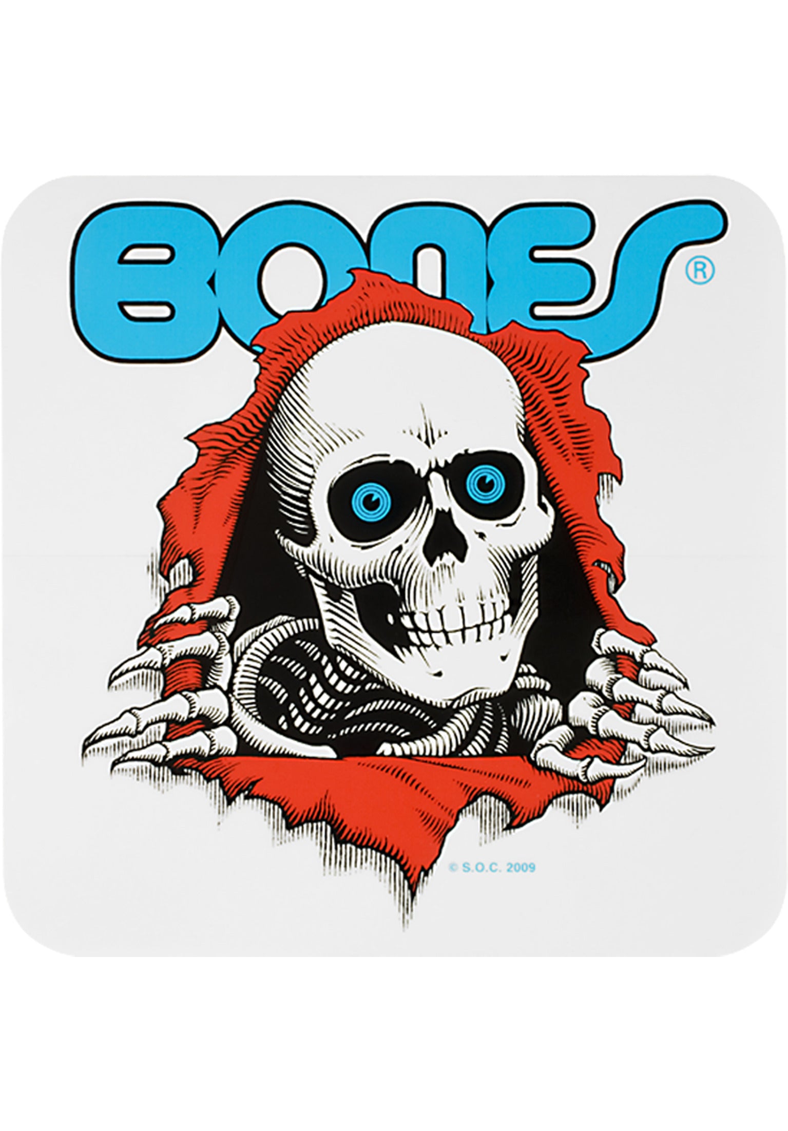 Ripper 5 Bumper Sticker clear Vorderansicht