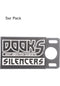 1/16 Universal Silencers 5er Vorderansicht