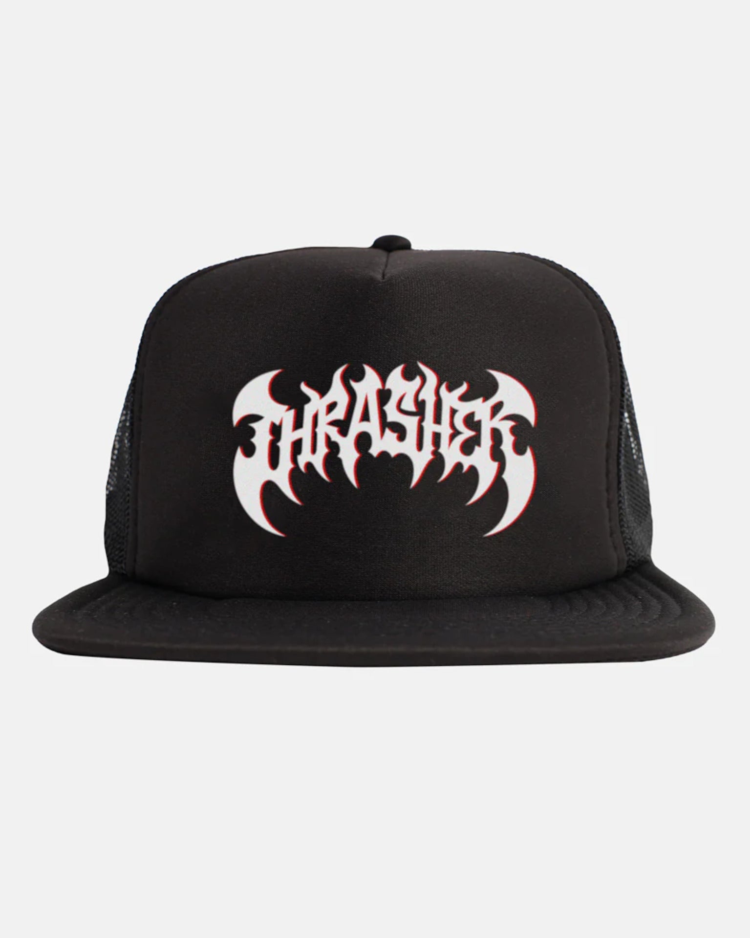 Heavy Metal Trucker black-black Vorderansicht