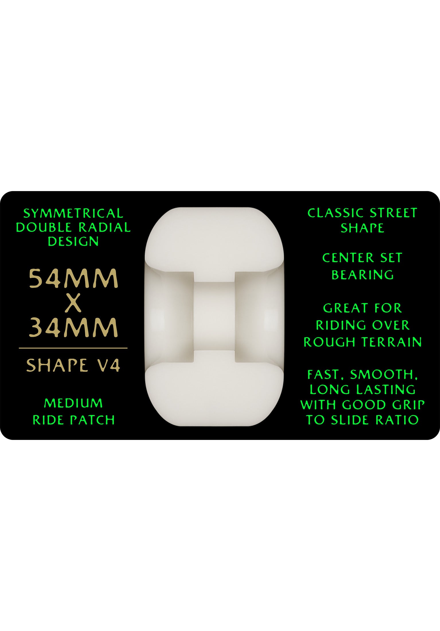 Dragons 88A V4 Symmetrical Medium Ride offwhite Rueckenansicht