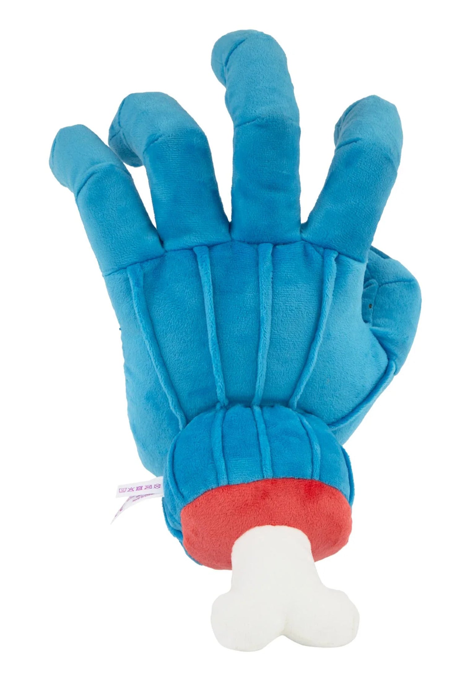 Screaming Hand Plushie blue Rueckenansicht