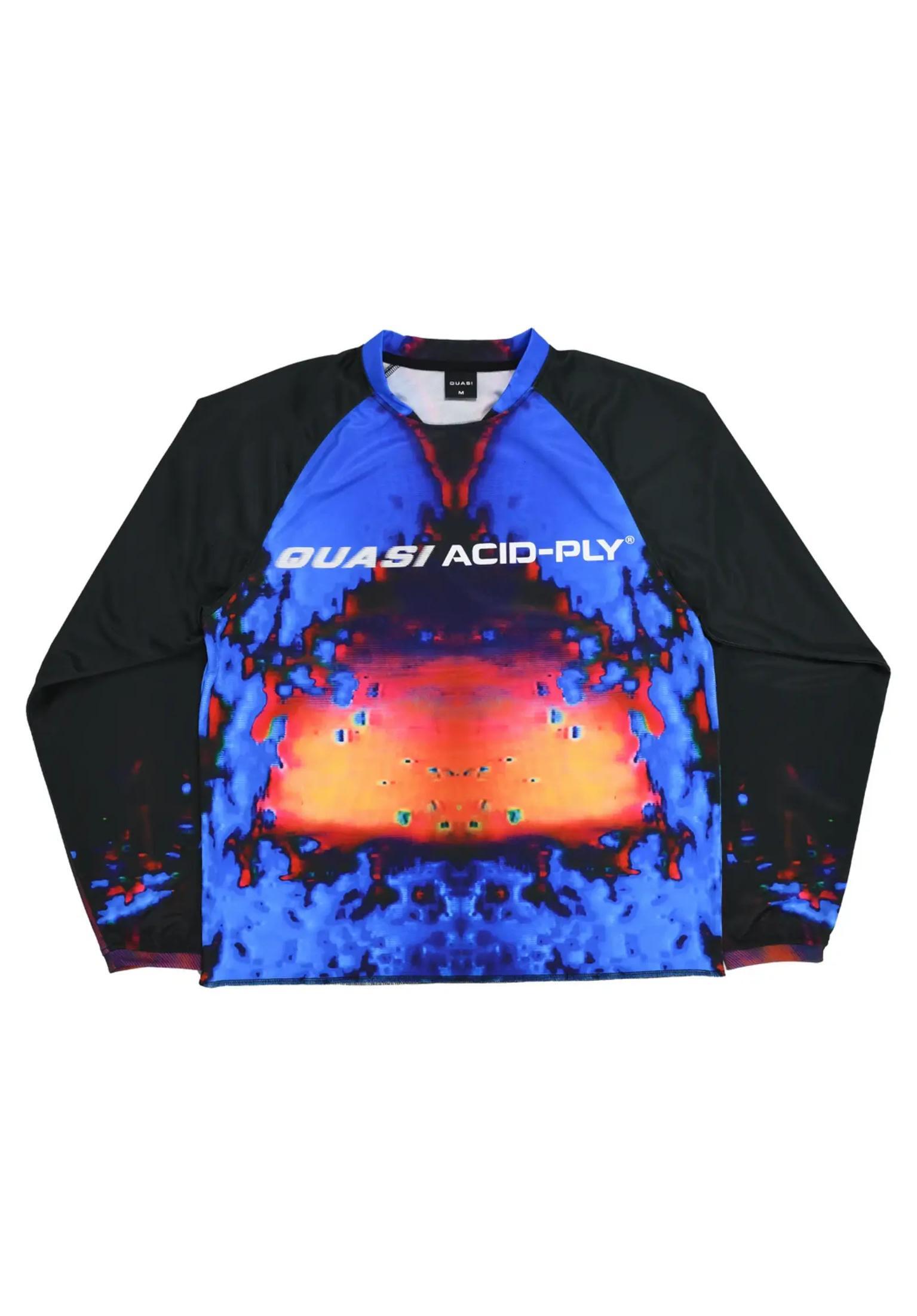 Gasser Moto Jersey electric-blue Vorderansicht