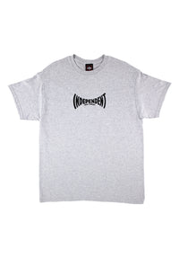 Embroidered Span Heavyweight sportgrey Vorderansicht