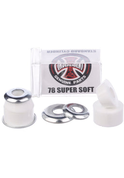 Standard Cylinder Cushions Super Soft 78A 4er white Vorderansicht