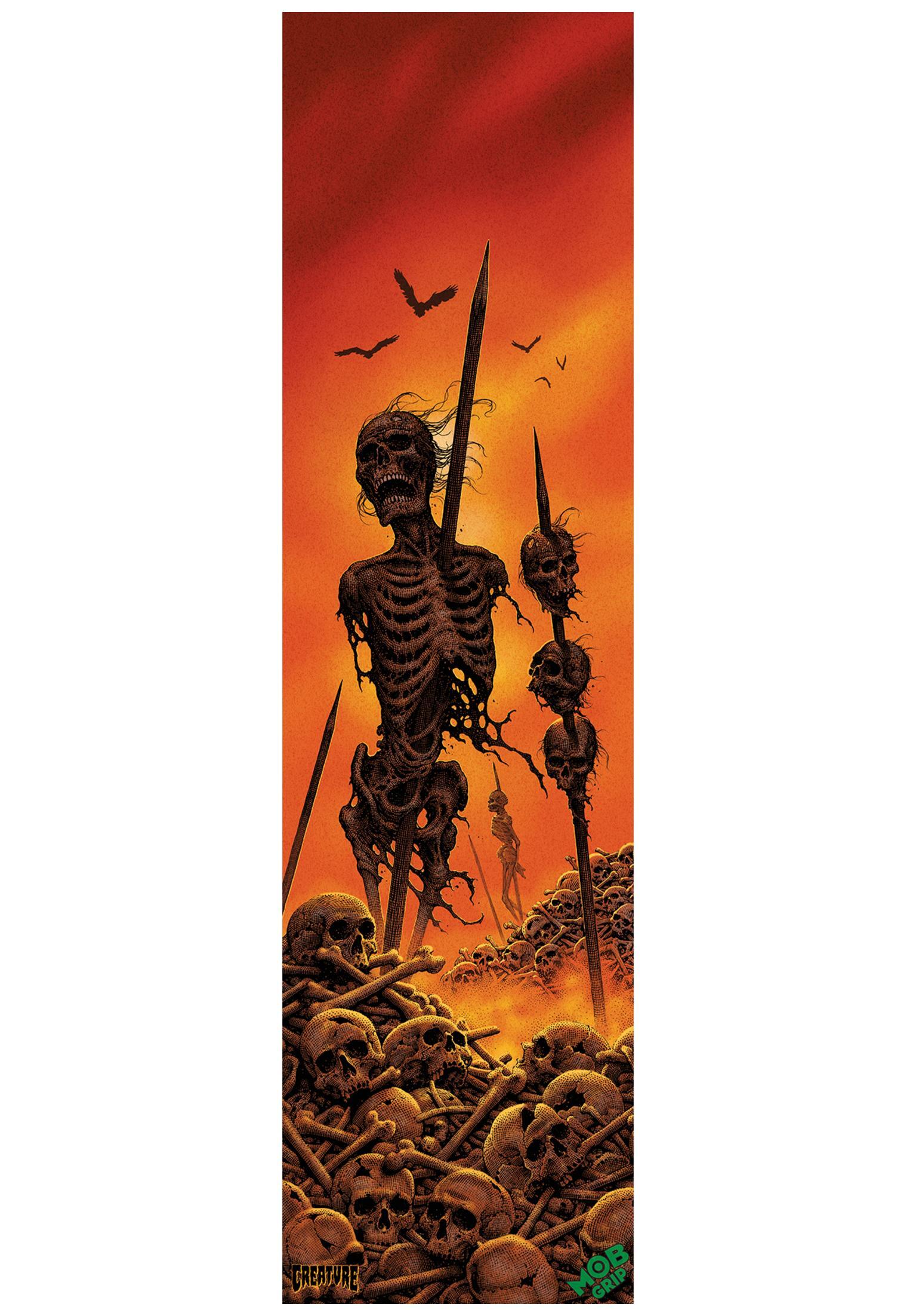 Creature Wasted 9 x 33 Sheet orange-multicolored Vorderansicht