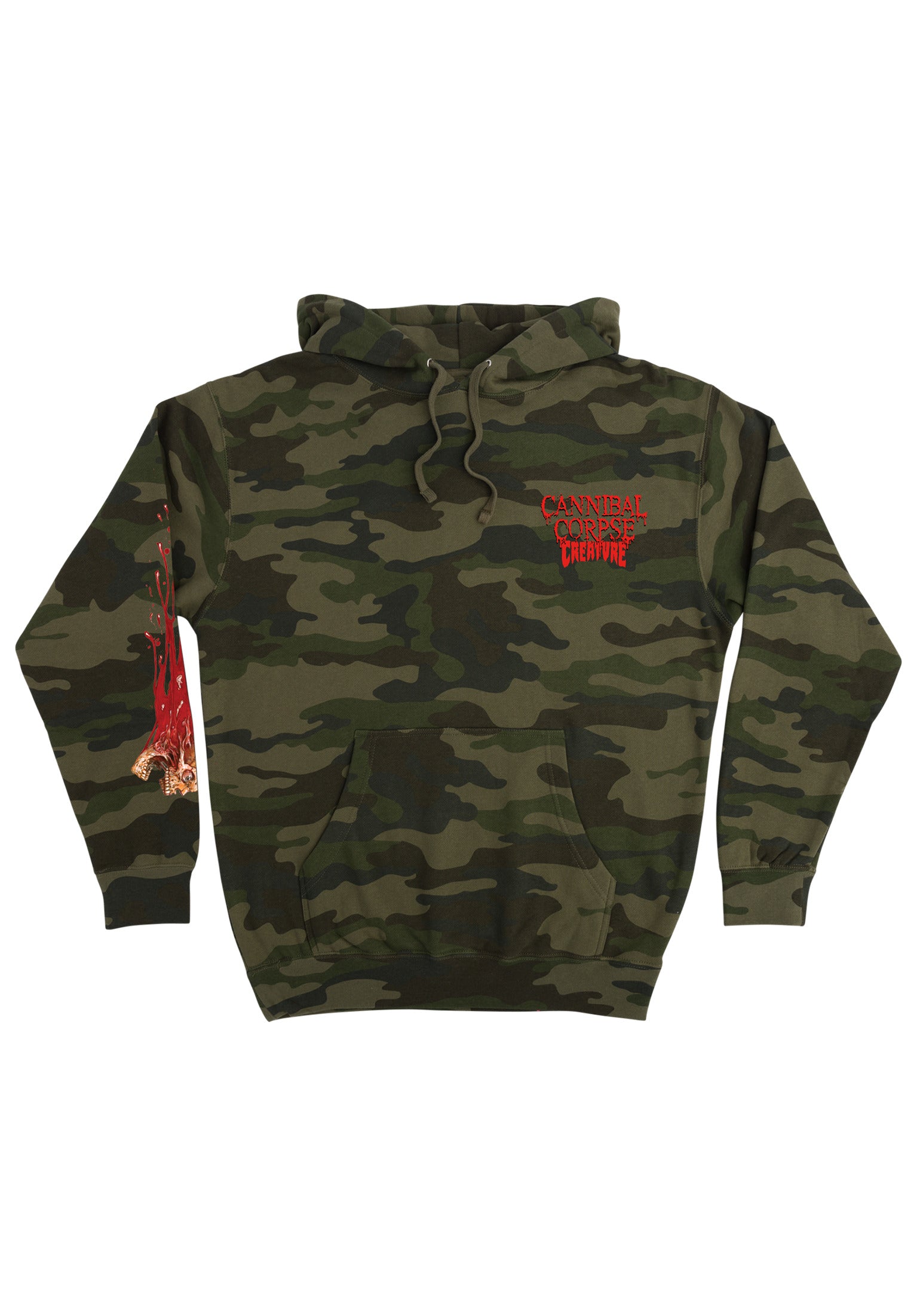 x Cannibal Corpse Heavyweight forest camo Vorderansicht
