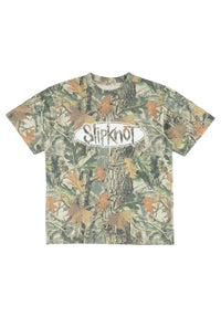 x Slipknot Oval Logo Boxy camo Vorderansicht