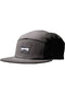 5-Panel Hat black Vorderansicht