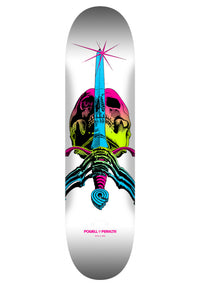Skull & Sword Fade Popsicle lime fade / white Vorderansicht