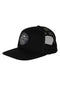 Dressen Skull Rose 5-Panel High Structured Snapbac black Vorderansicht