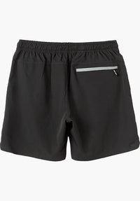 No Sweat Short black Rueckenansicht