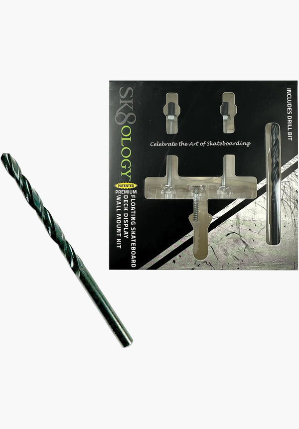 Single-Deck-Display mit Bohrer Vorderansicht