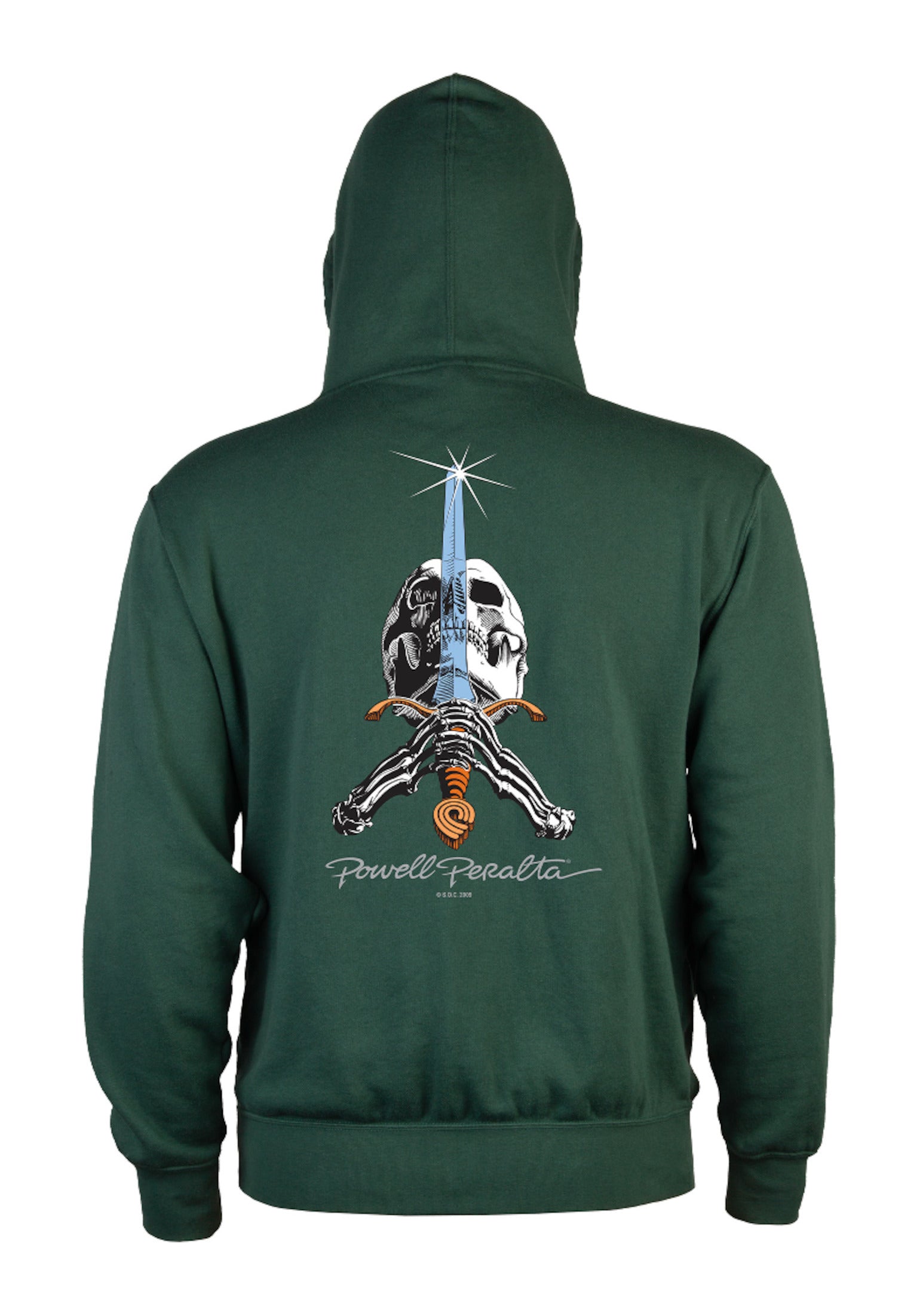 Skull & Sword Lightweight alpine-green Vorderansicht