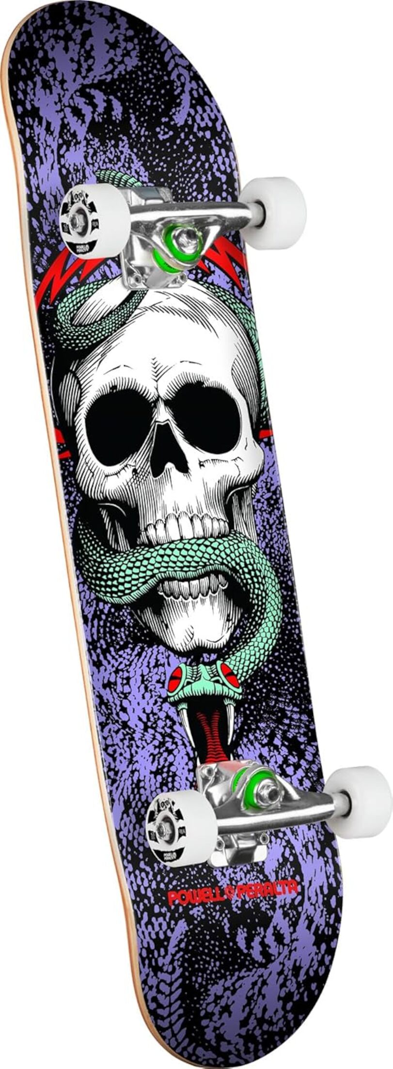 Skull & Snake purple-mint Vorderansicht