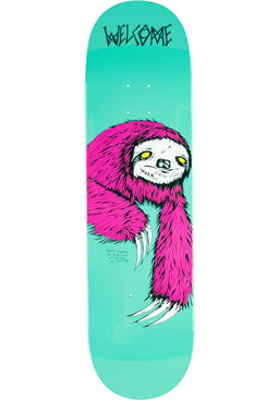 Sloth on Popsicle teal dip Vorderansicht