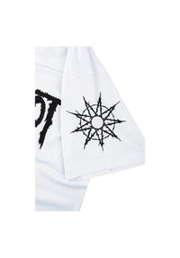 x Slipknot Heretic Mesh Football Jersey white Closeup1