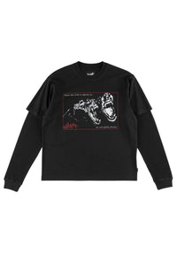 Snarl Layerd black Vorderansicht