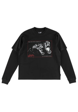 Snarl Layerd black Vorderansicht