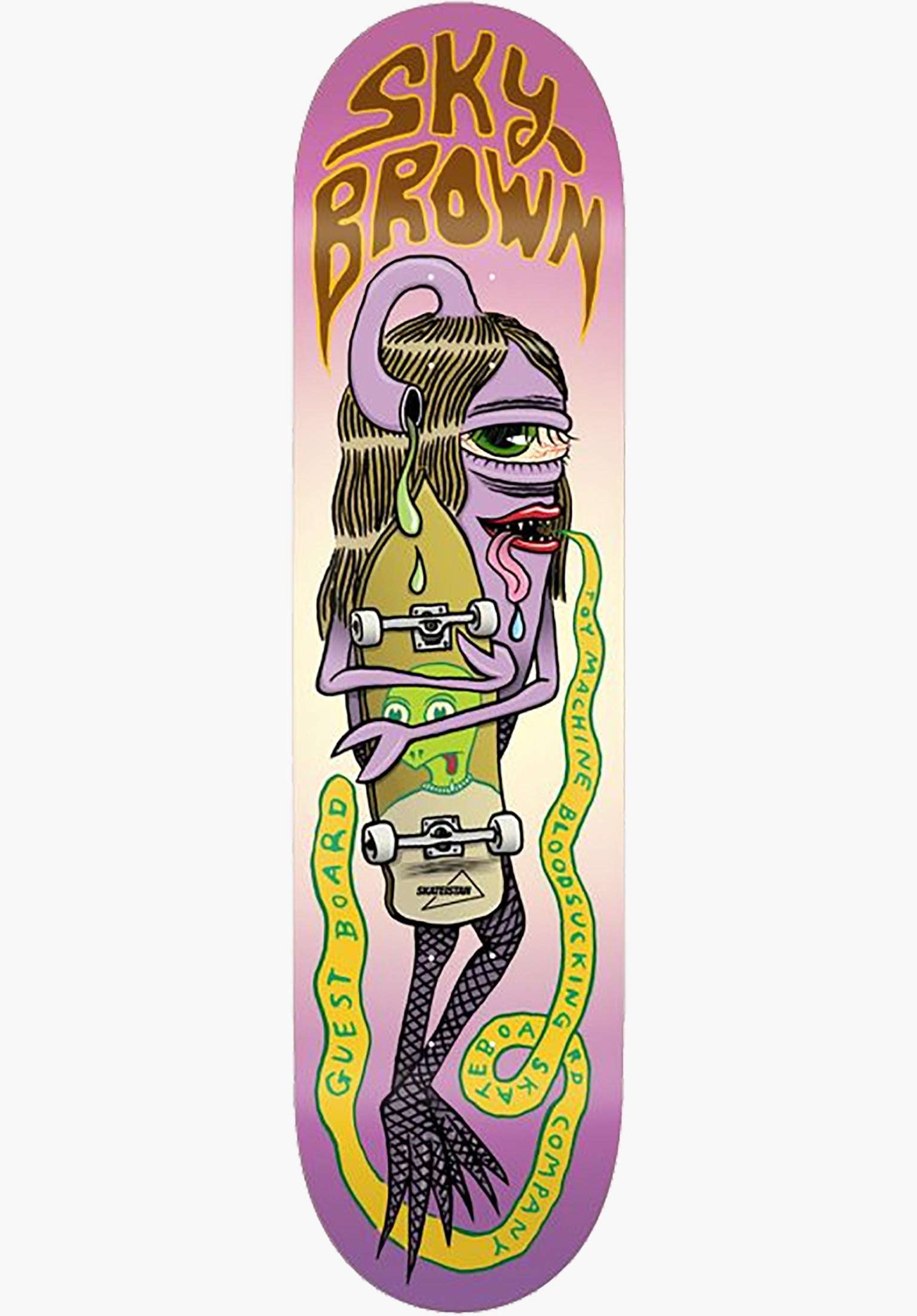 Sky Brown Guest Board Vorderansicht