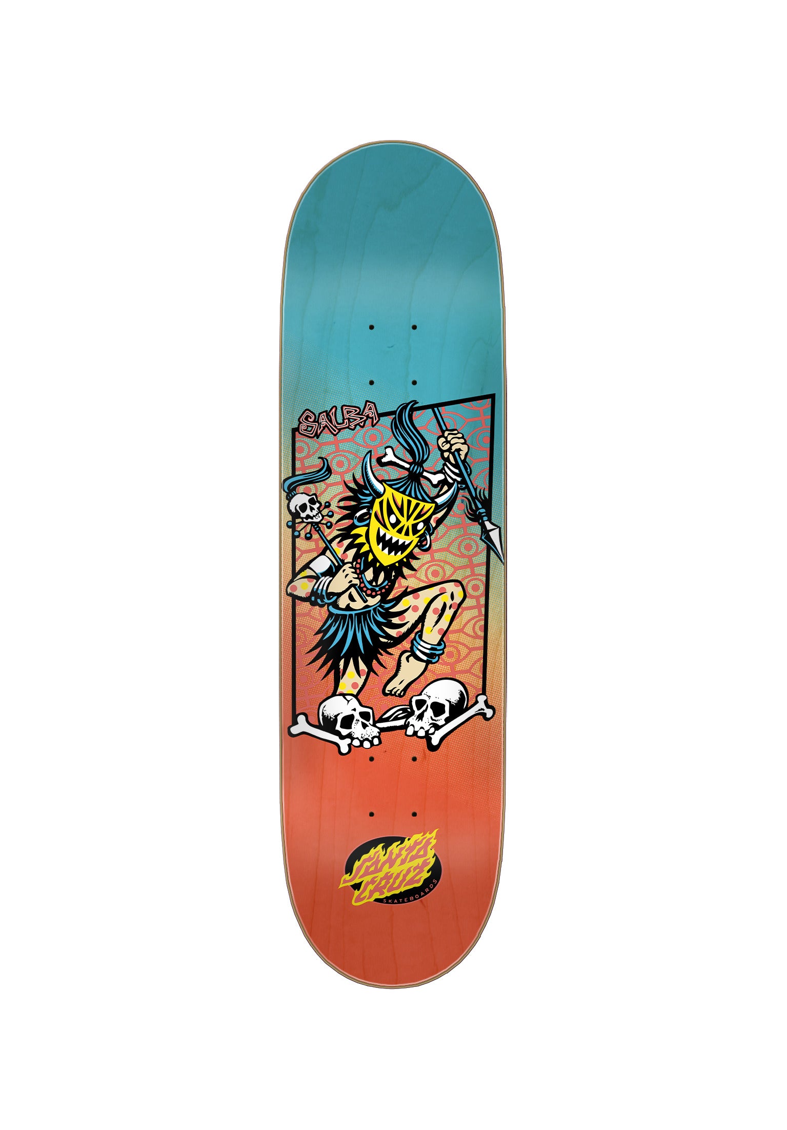 Salba Voodoo Frame Pro blue-orange Vorderansicht