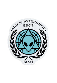 AWOL Sticker blue Vorderansicht