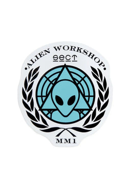 AWOL Sticker blue Vorderansicht