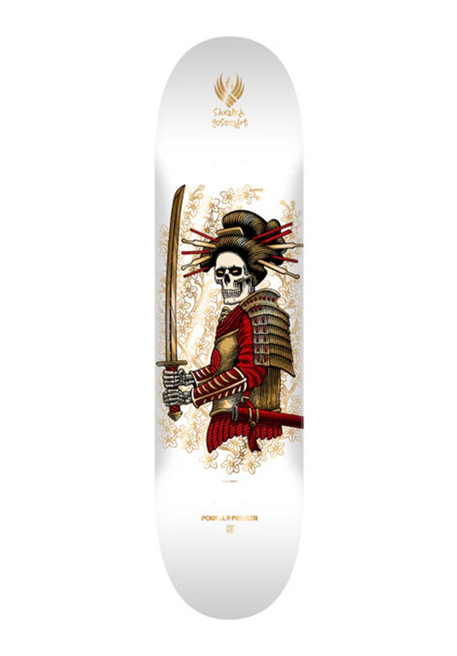 Flight Sakura Yosozumi Onna-Bugeisha white/gold foil Vorderansicht