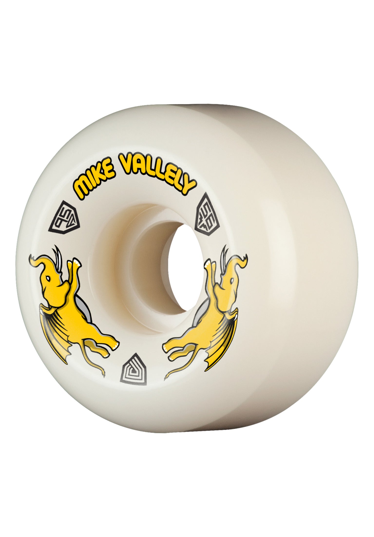 Dragons Vallely 95A V6 Symmetrical Medium Ride offwhite Vorderansicht