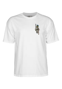 Dan Corrigan Chess Skulls white Rueckenansicht