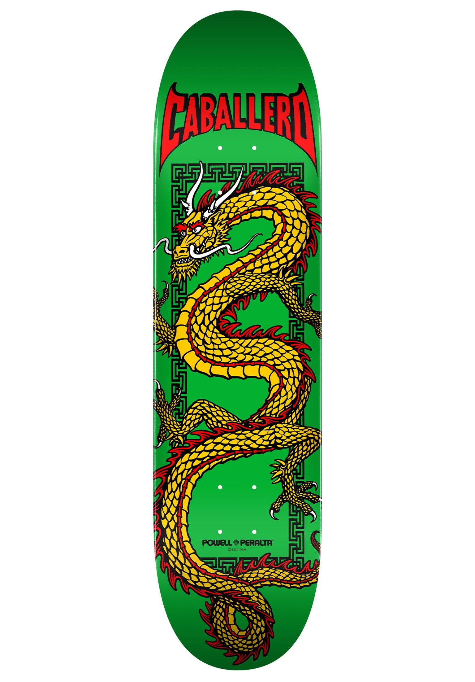 Caballero Chinese Dragon Birch Mini green Vorderansicht
