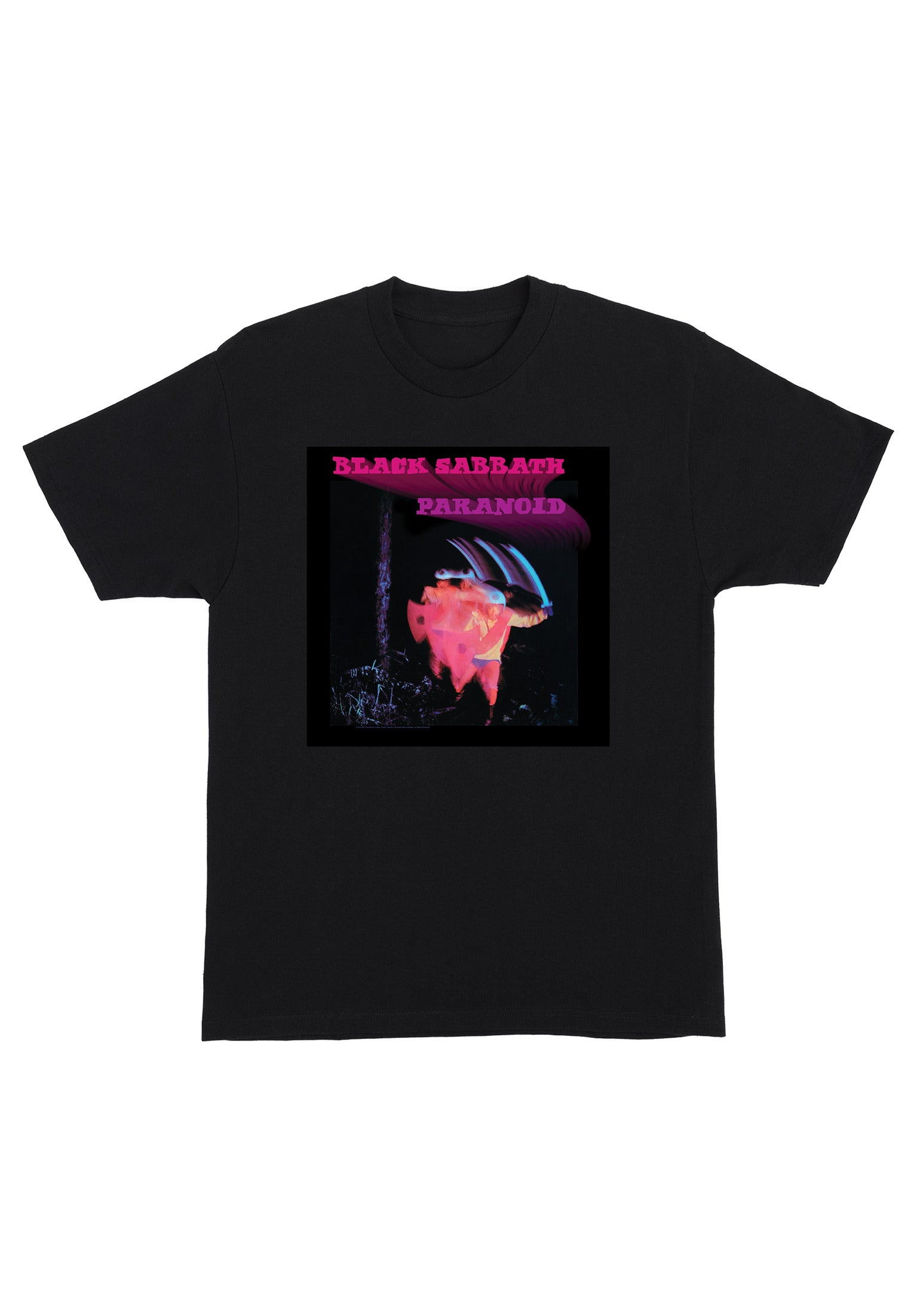 x Black Sabbath Paranoid Motion Trails black Vorderansicht