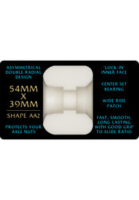 Dragons Nano Rat 97A AA2 Asymmetrical Wide Ride offwhite Rueckenansicht