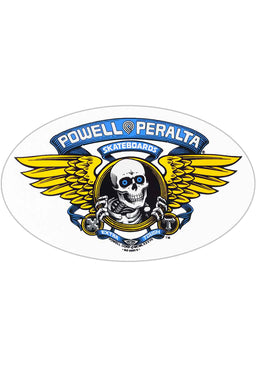 Winged Ripper 6.5 Sticker blue Vorderansicht