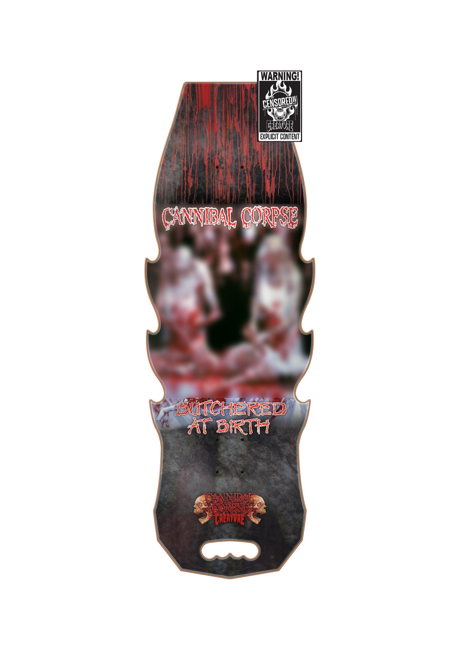 x Cannibal Corpse Explicit Shaped assorted Oberansicht