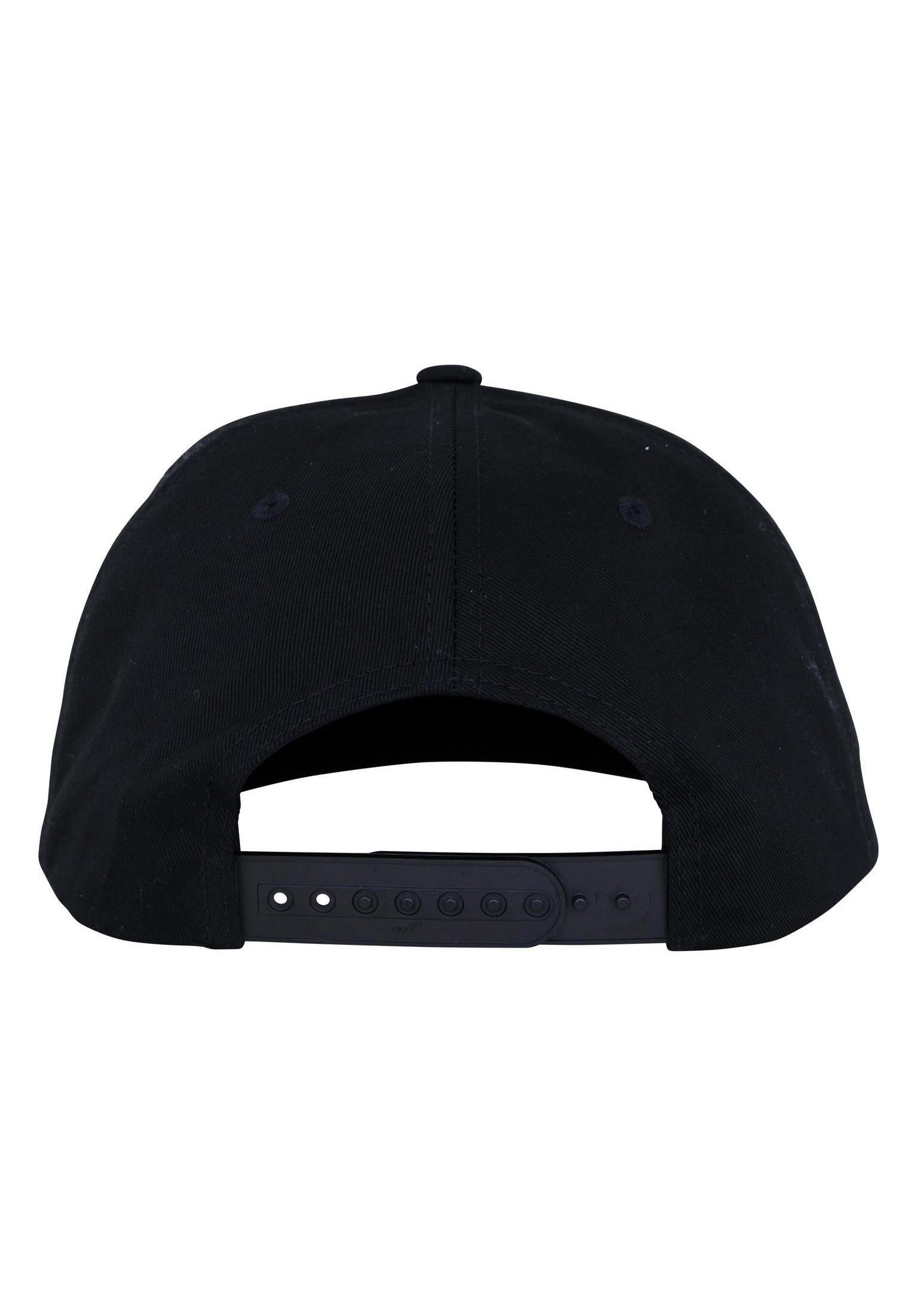 Mono Logo 5-Panel Structured Snapback black Closeup1